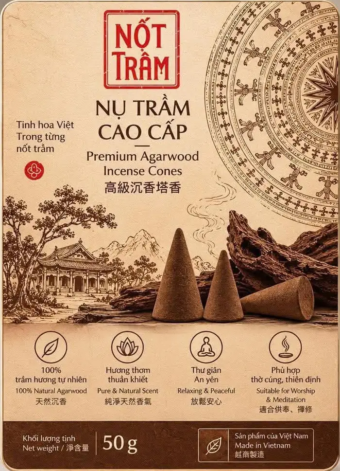 not tram - nụ trầm hương