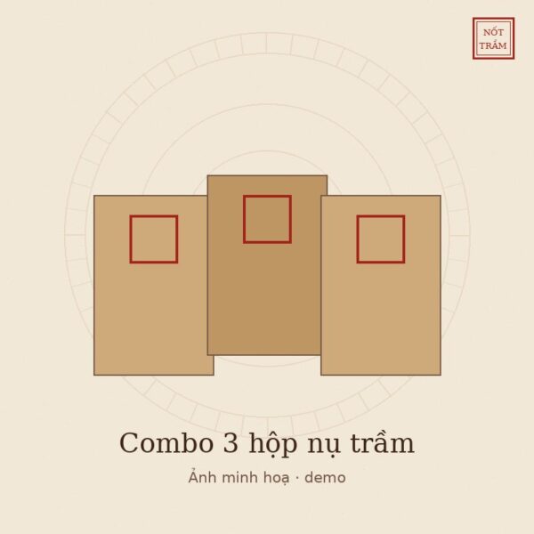 Combo 3 hộp nụ trầm cao cấp