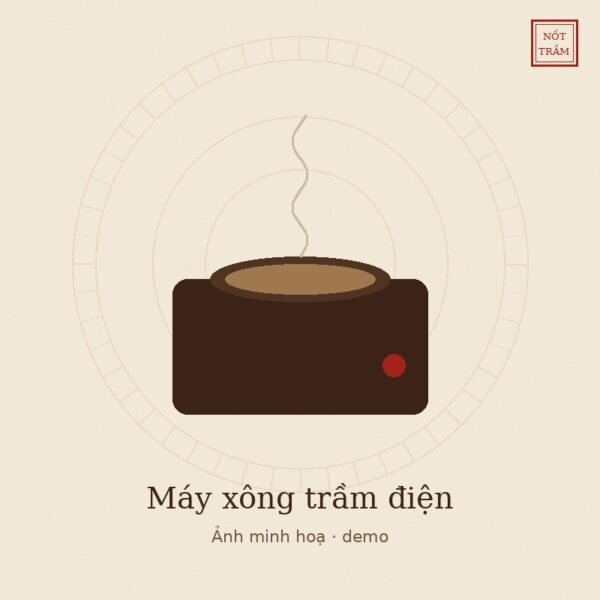 Máy xông trầm điện